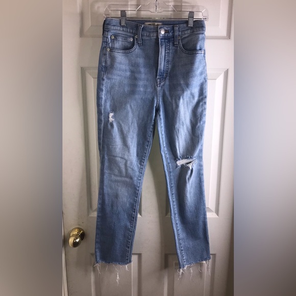 Madewell Denim - Madewell The Perfect Vintage Distressed Jeans